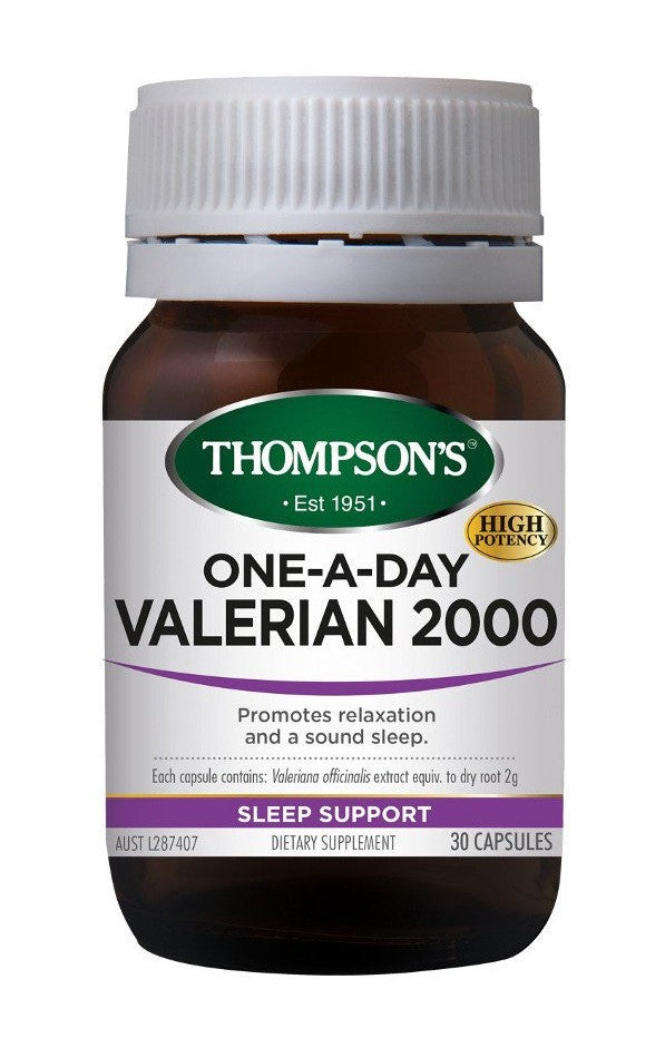 Thompsons Valerian 2000mg One-A-Day Capsules 30