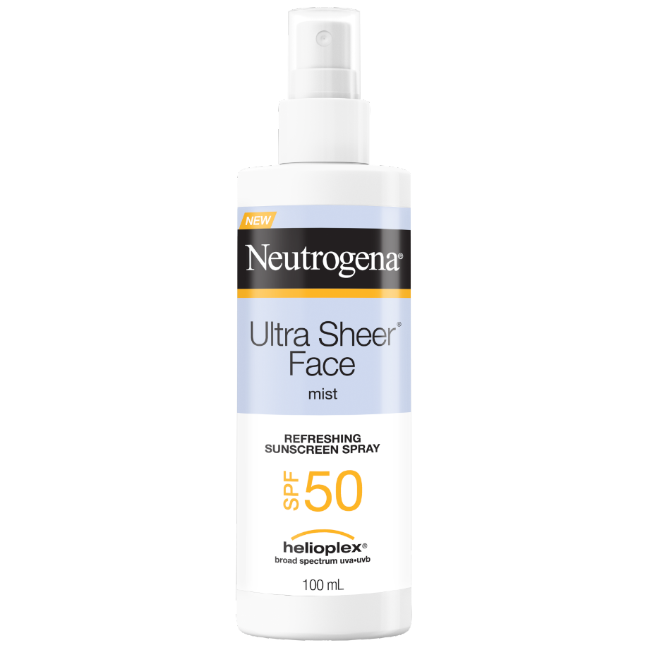 Neutrogena Ultra Sheer Face Mist SPF50 100ml